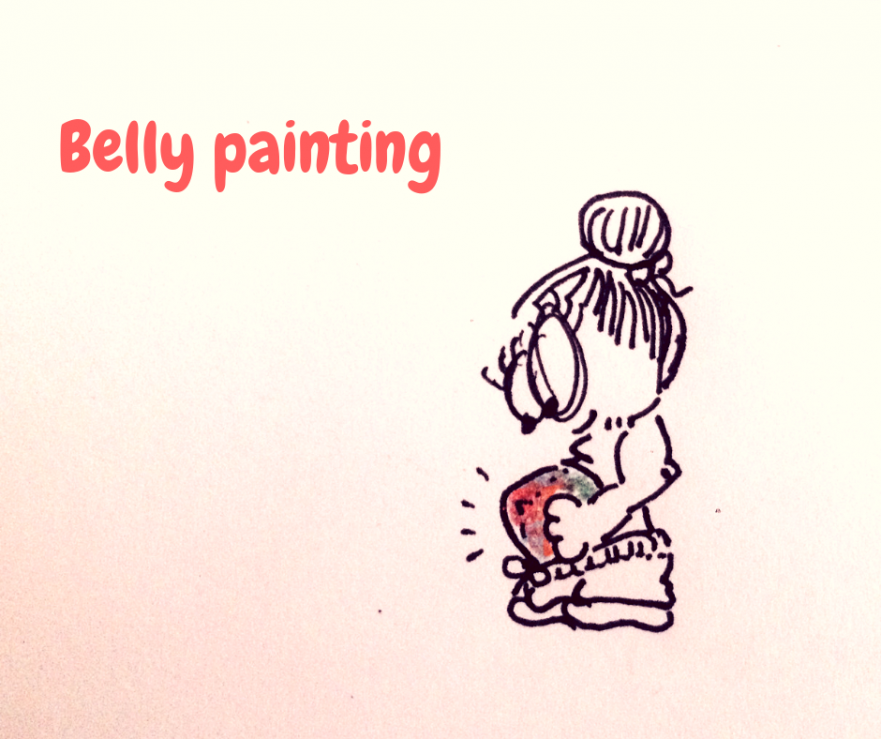 Belly painting Valladolid